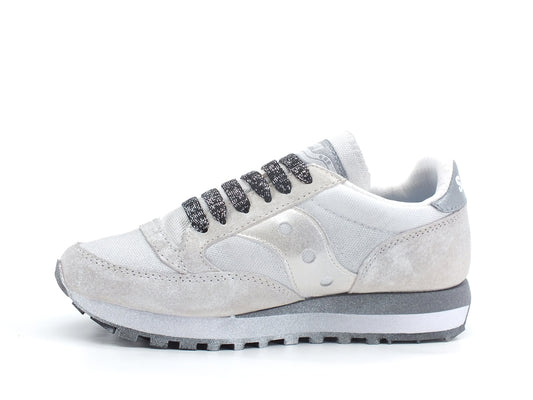 CUSTOM / SAUCONY Jazz Original Sneaker Studs White Silver S60539-16
