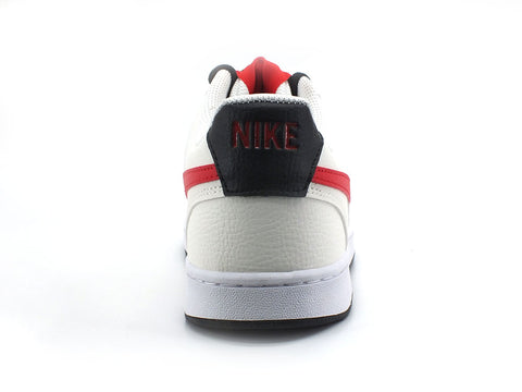 NIKE Court Vision Low Next Nature Sneaker University Red Black DH2987-102