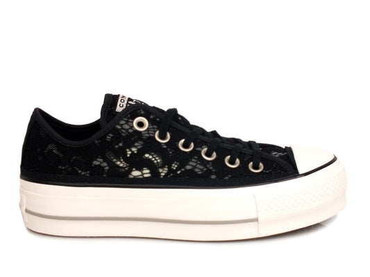 CONVERSE C.T. All Star Clean Lift Ox Black White Mouse 561287C