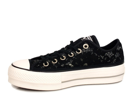CONVERSE C.T. All Star Clean Lift Ox Black White Mouse 561287C
