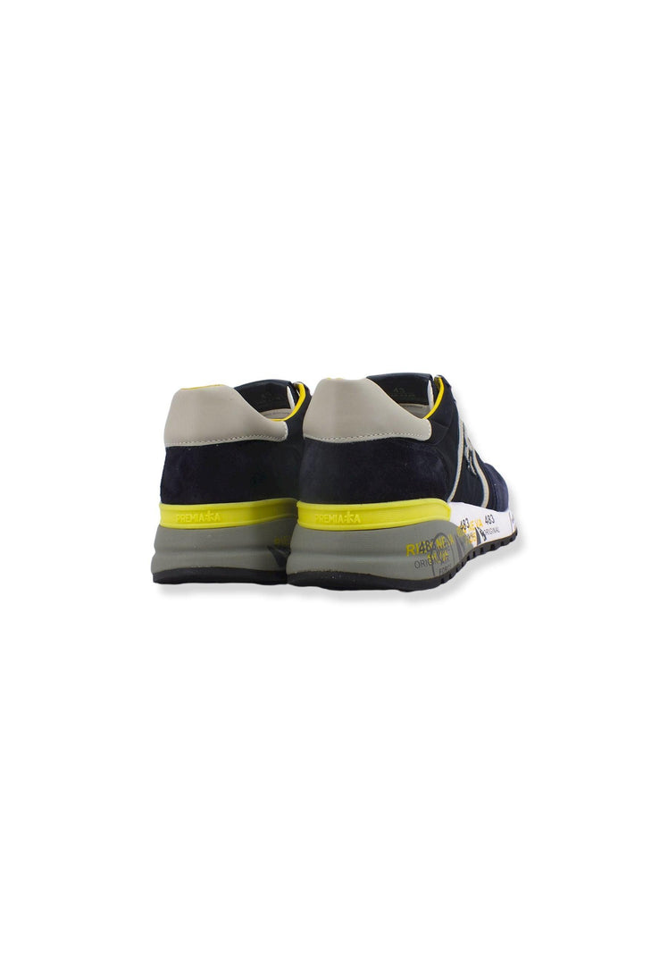 PREMIATA Sneaker Running Uomo Blu Navy Cream LANDER4948