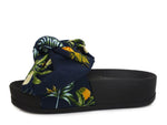 Load image into Gallery viewer, JEFFREY CAMPBELL Edie-Bow 2 Blue Pineapple JC-442-46