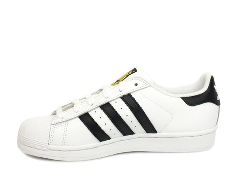 ADIDAS Superstar J White Black C77154