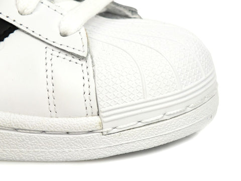 ADIDAS Superstar J White Black C77154