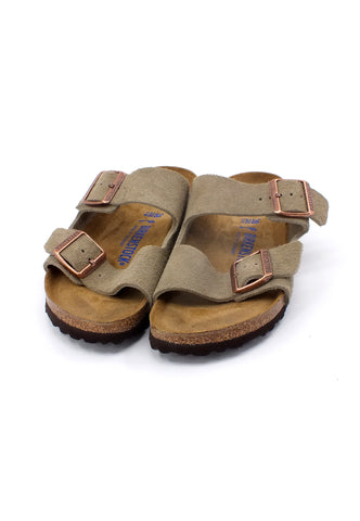 BIRKENSTOCK Arizona Narrow Fit Ciabatta Donna Taupe 0951303
