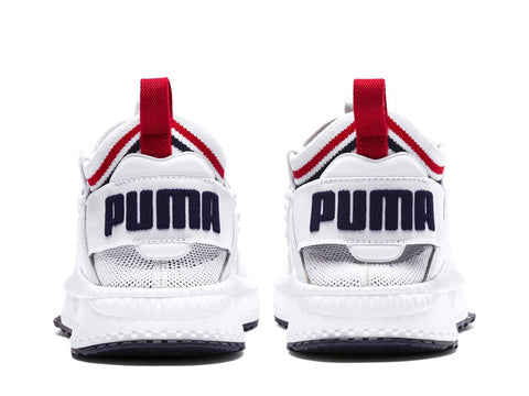 PUMA Tsugi White Peacoat Red 367519 01