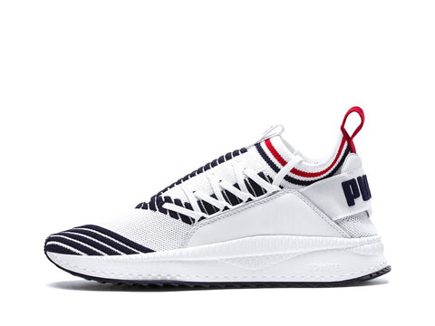 PUMA Tsugi White Peacoat Red 367519 01