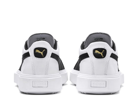 PUMA Breaker LTHR White Black 366078 02