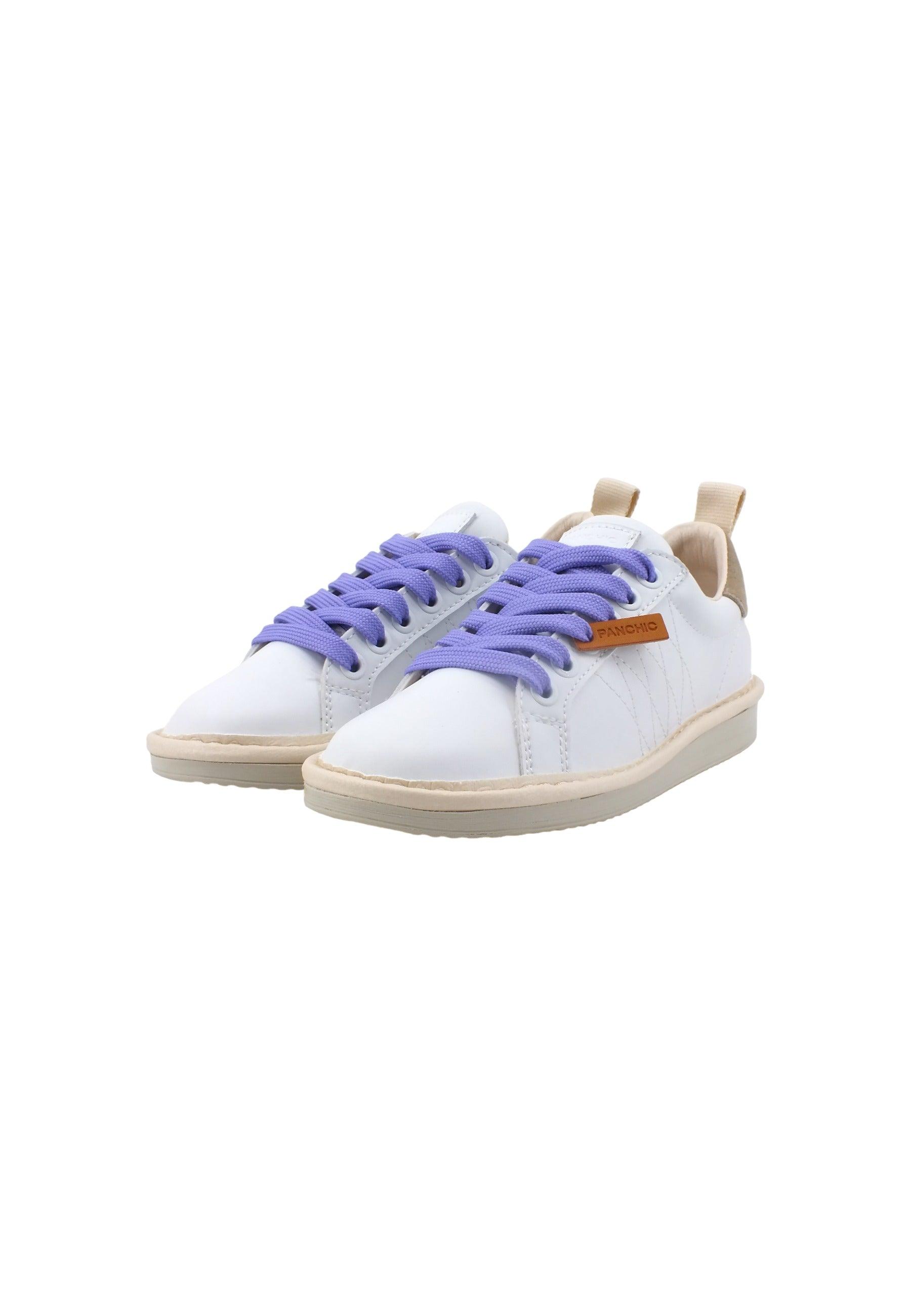 PAN CHIC Sneaker Bambino White Fog Urban Violet P01K00200243006 - Sandrini Calzature e Abbigliamento