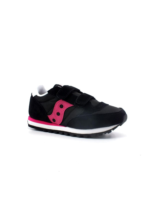 SAUCONY Jazz Double Sneaker Bambino Black Pink SK166331 - Sandrini Calzature e Abbigliamento