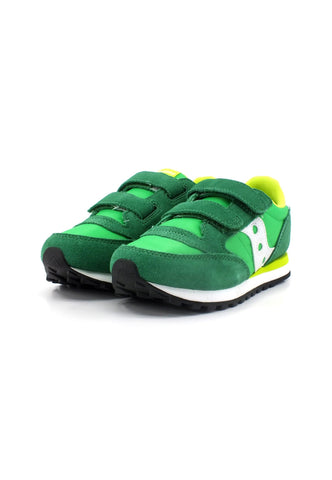 SAUCONY Jazz Double Sneaker Bimbo Green Lime White SK267026 - Sandrini Calzature e Abbigliamento