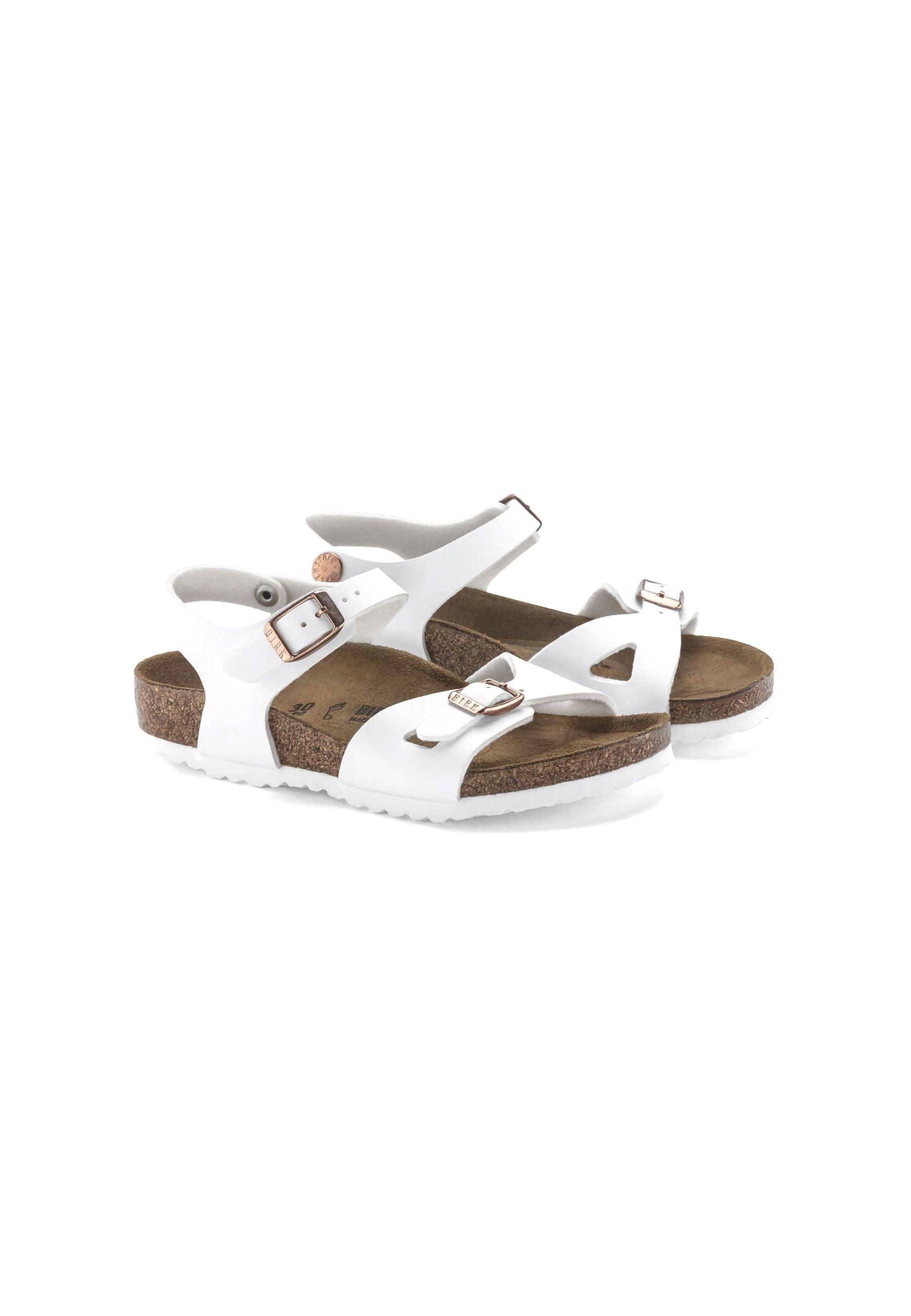 BIRKENSTOCK Rio Kids Sandalo Bambino Bianco 1024374 - Sandrini Calzature e Abbigliamento