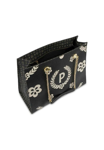 POLLINI Borsa Tote Big Nero TE8472PP0DQ1E00A - Sandrini Calzature e Abbigliamento