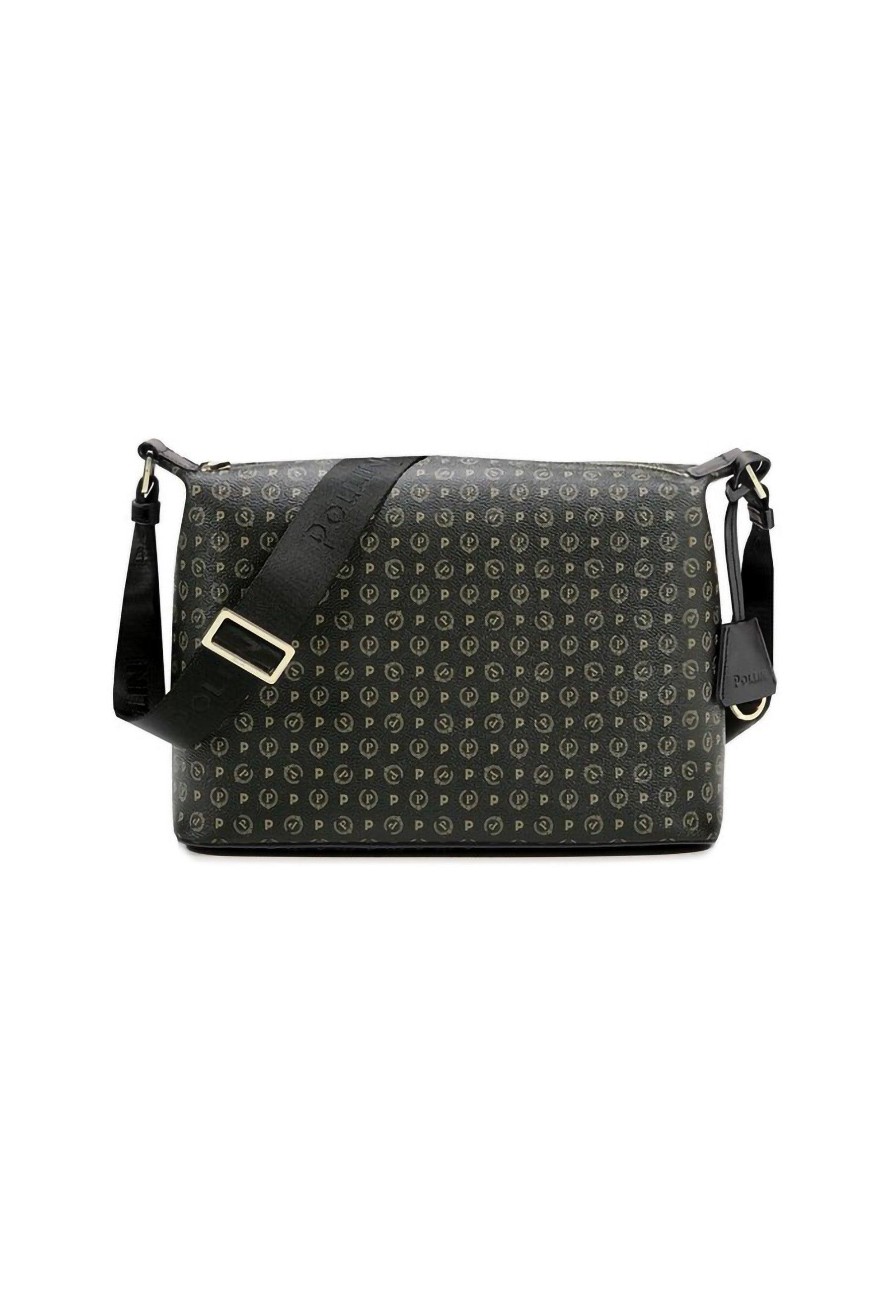 POLLINI Borsa Tracolla Hobo Nero TE8400PP02Q1100A - Sandrini Calzature e Abbigliamento