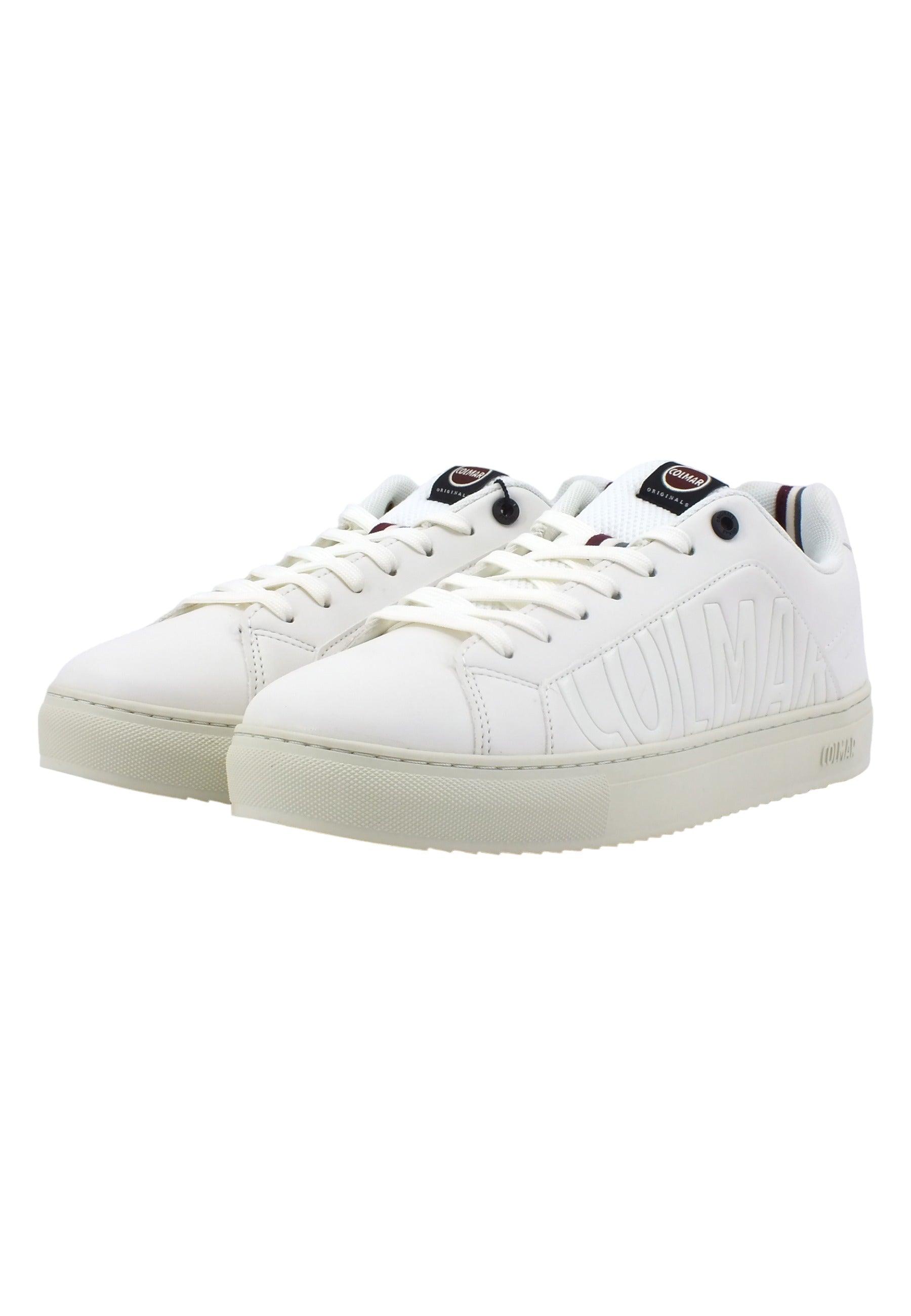 COLMAR Sneaker Uomo White BRADBURY-CHROMATIC - Sandrini Calzature e Abbigliamento