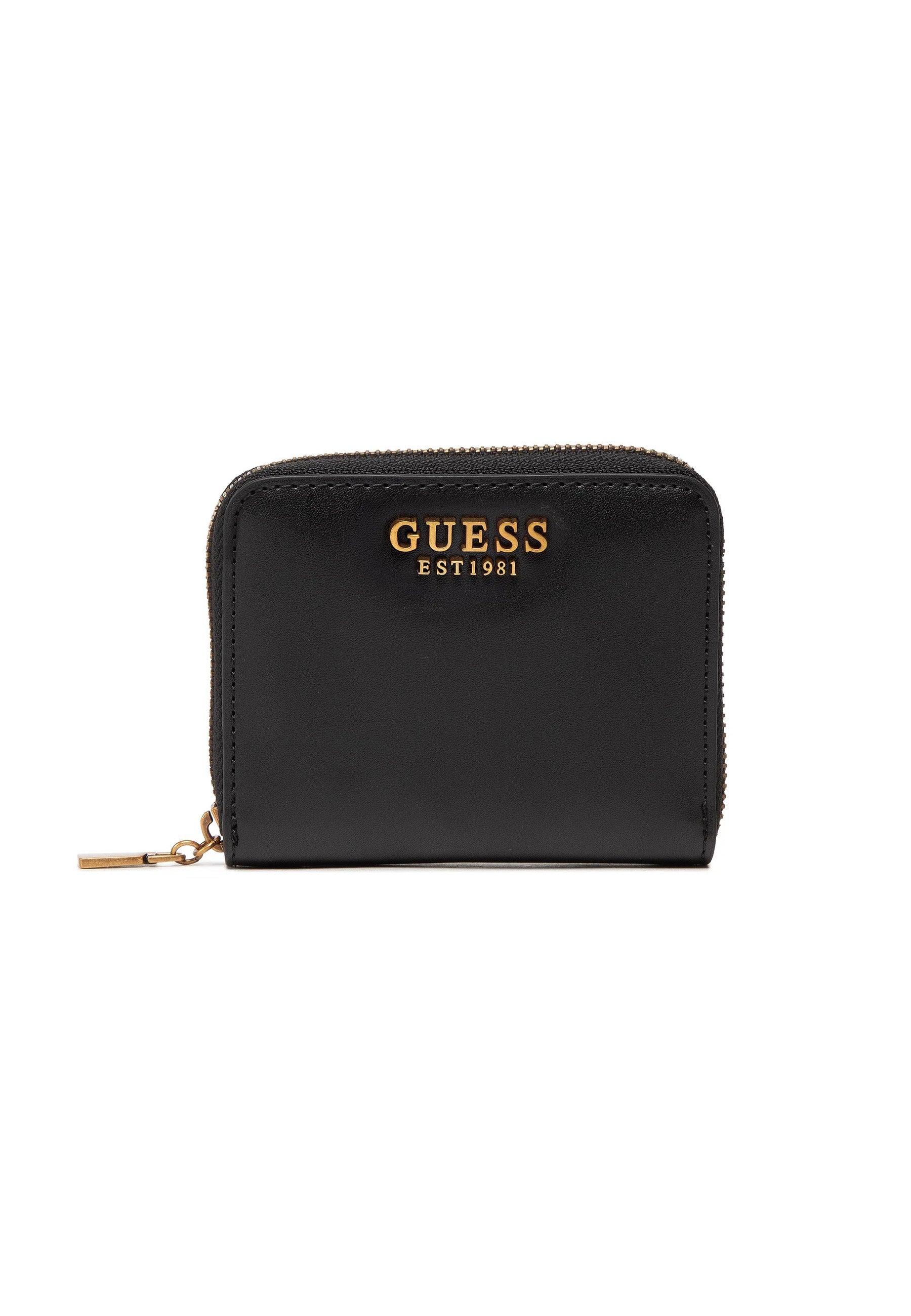 GUESS Laurel SLG Portafoglio Small Donna Black VB850037 - Sandrini Calzature e Abbigliamento