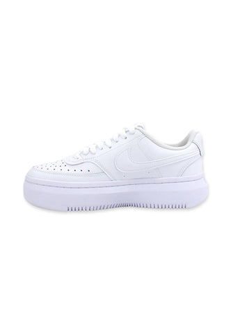 NIKE Court Vision Platform Sneaker Donna White DM0113-100