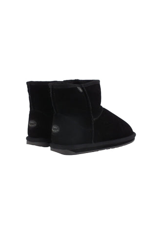 EMU Wallaby Mini Stivaletto Pelo Bimbo Black K10103 - Sandrini Calzature e Abbigliamento