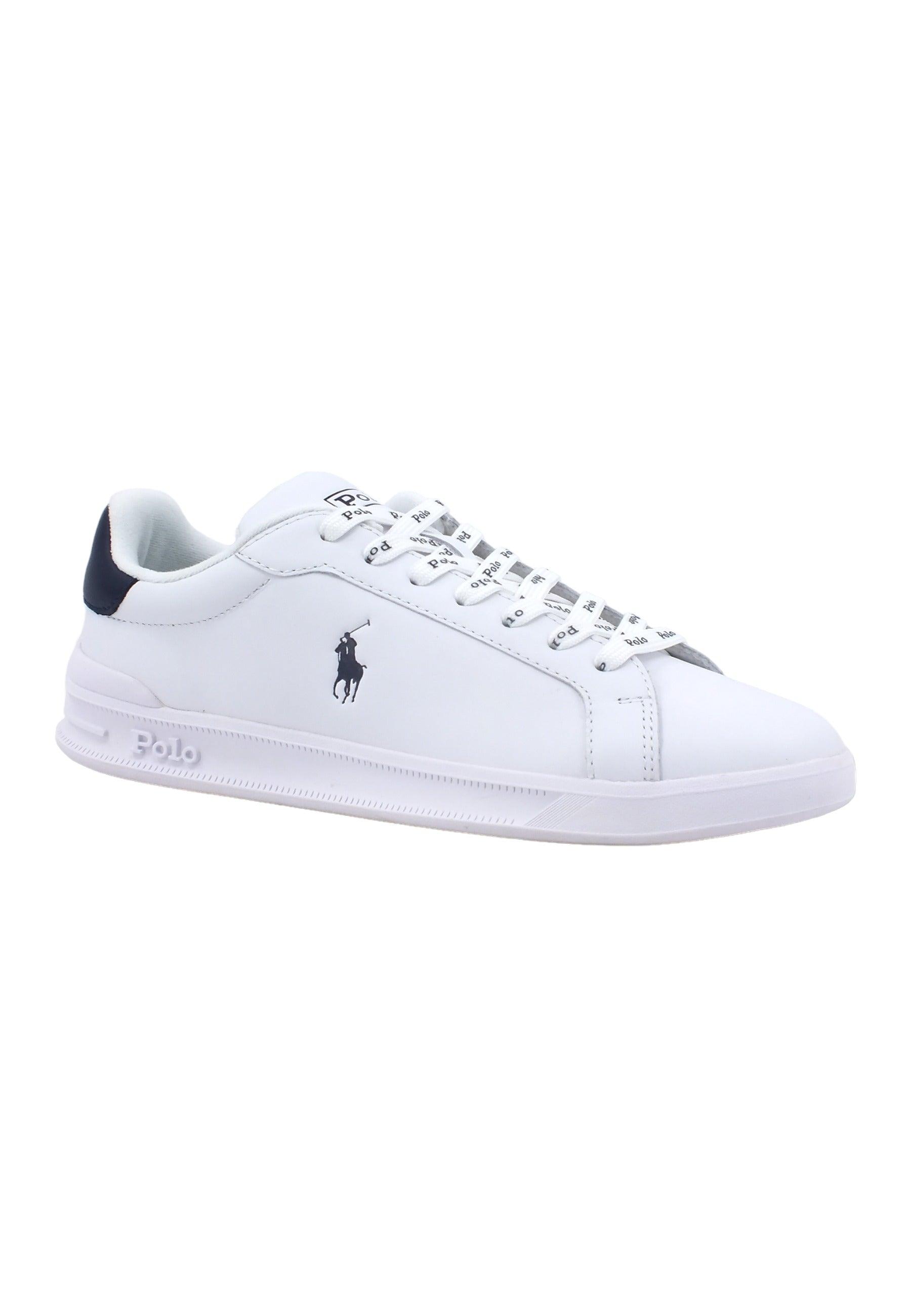POLO RALPH LAUREN Sneaker Uomo White Navy 809829824003U - Sandrini Calzature e Abbigliamento