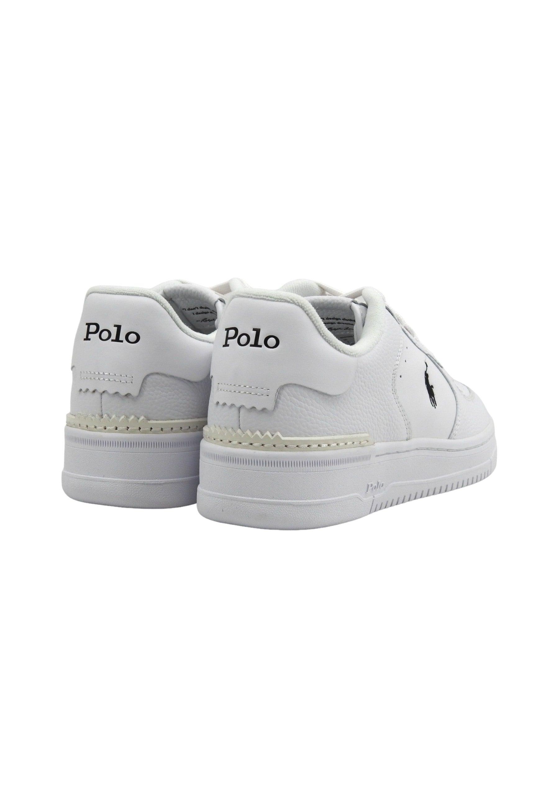 POLO RALPH LAUREN Sneaker Donna White 809891791009D - Sandrini Calzature e Abbigliamento