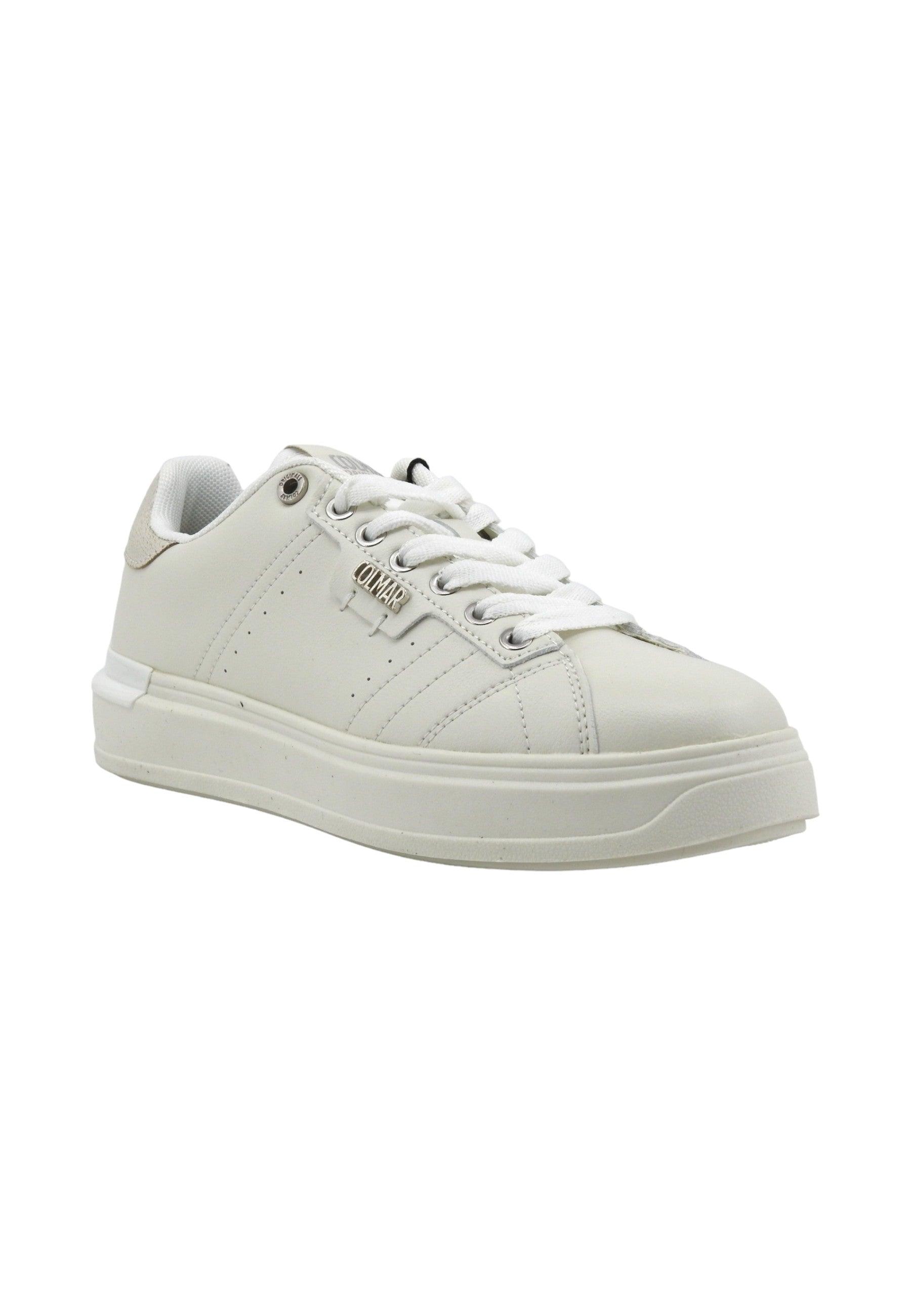 COLMAR Sneaker Donna White CLAYTON BLEACH - Sandrini Calzature e Abbigliamento