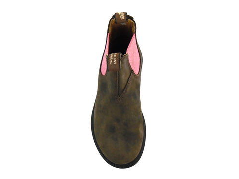 BLUNDSTONE Rustic Brown Pale Pink 1438
