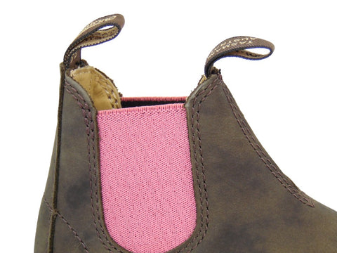 BLUNDSTONE Rustic Brown Pale Pink 1438