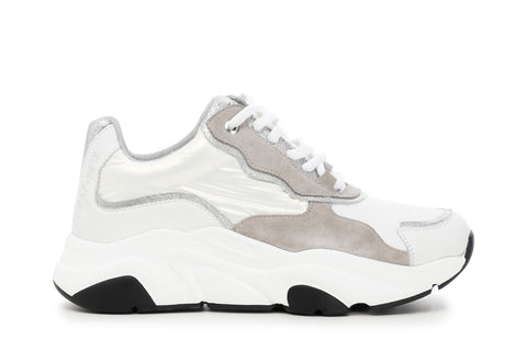 SCARPA DONNA IN PELLE FONDO SINTETICO