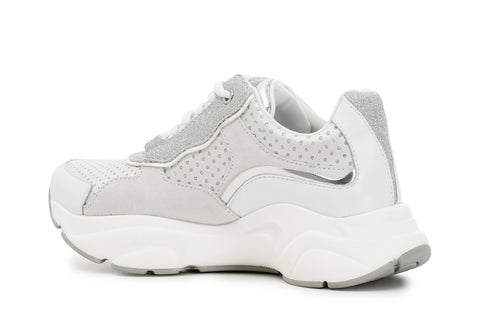 SCARPA DONNA IN PELLE FONDO SINTETICO