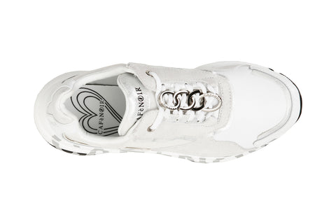 SCARPA DONNA IN PELLE FONDO SINTETICO