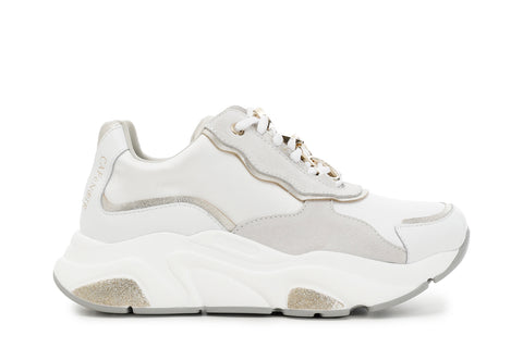 SCARPA DONNA IN PELLE FONDO SINTETICO