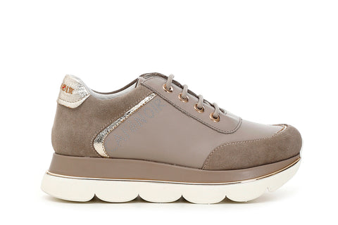 SCARPA DONNA IN PELLE FONDO SINTETICO