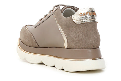 SCARPA DONNA IN PELLE FONDO SINTETICO