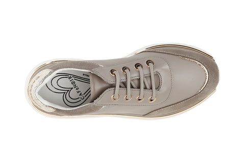 SCARPA DONNA IN PELLE FONDO SINTETICO