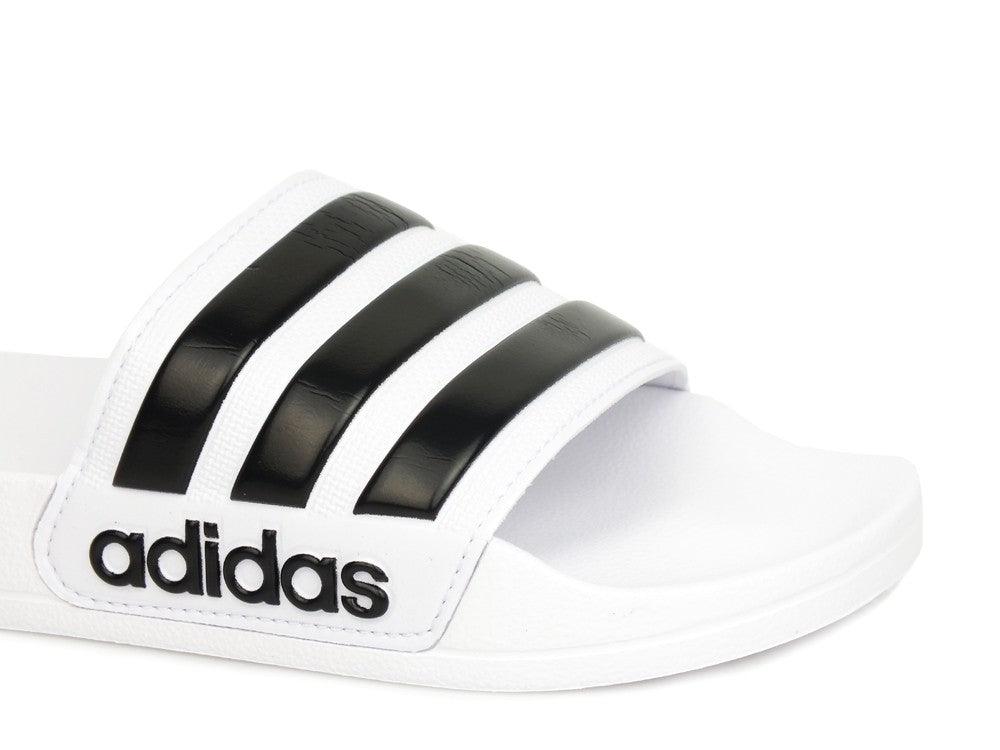 ADIDAS Adilette White Black AQ1702 - Sandrini Calzature e Abbigliamento