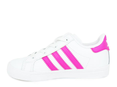 ADIDAS Coast Star EI I White Pink EE7509 - Sandrini Calzature e Abbigliamento
