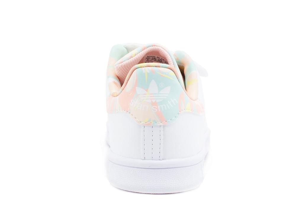 ADIDAS Stan Smith CF C Sneaker Bambino White Hazcor H06551 - Sandrini Calzature e Abbigliamento
