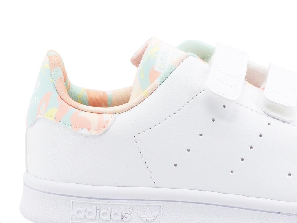 ADIDAS Stan Smith CF C Sneaker Bambino White Hazcor H06551 - Sandrini Calzature e Abbigliamento