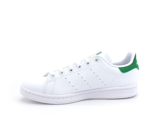 ADIDAS Stan Smith J Sneaker White Green FX7519 - Sandrini Calzature e Abbigliamento