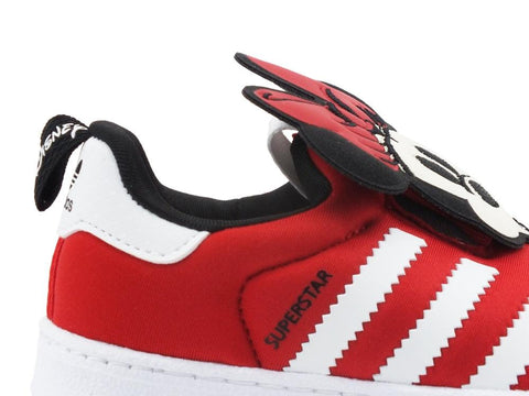 ADIDAS Superstar 360 Disney Sneaker Minnie Mouse White Red Black Q46306 - Sandrini Calzature e Abbigliamento