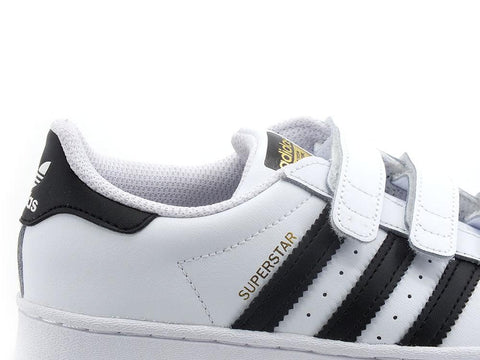 ADIDAS Superstar CF C Sneaker Strappi White Black EF4838 - Sandrini Calzature e Abbigliamento