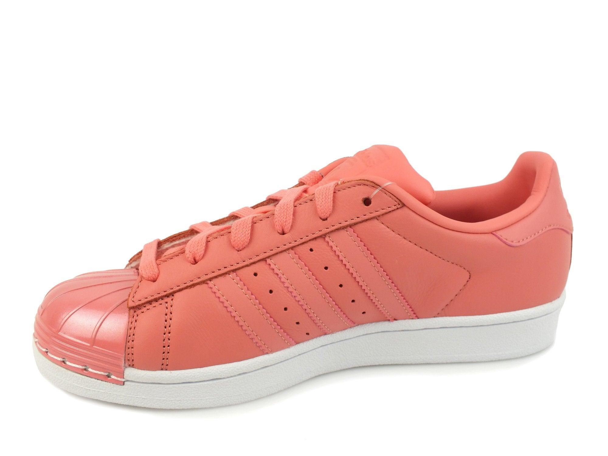 ADIDAS Superstar Metal Toe sneakers lacci punta metallo PELLE TACROS ROSA BY9750 - Sandrini Calzature e Abbigliamento