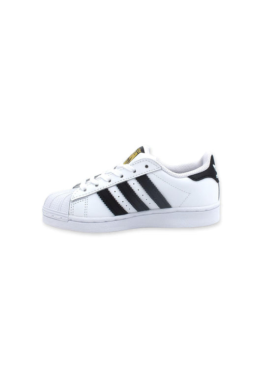 ADIDAS Superstar Sneaker Bimbo White Black FU7714 - Sandrini Calzature e Abbigliamento