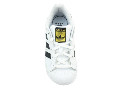 ADIDAS Superstar Sneakers White Black BA8378 - Sandrini Calzature e Abbigliamento