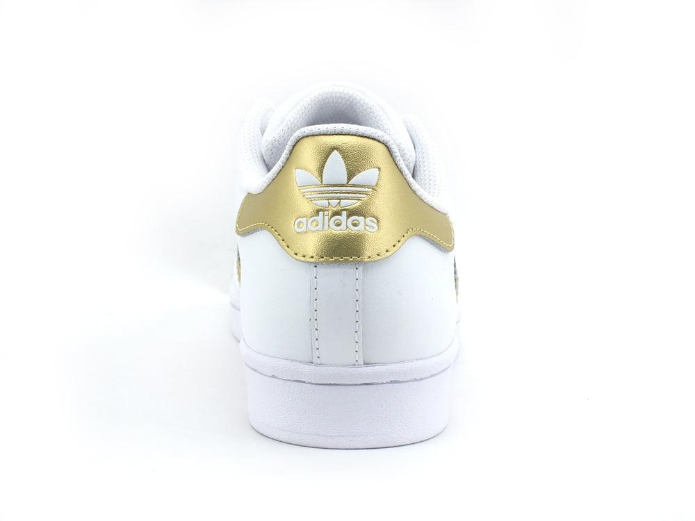 ADIDAS Superstar W Sneaker White Gold Metal FX7483 - Sandrini Calzature e Abbigliamento