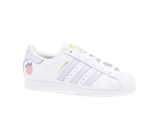 ADIDAS Superstar W Sneaker White Lilla GZ8143 - Sandrini Calzature e Abbigliamento