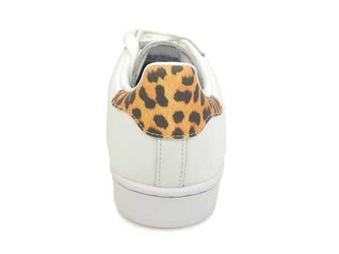 ADIDAS Superstar White Leopard CQ2514 - Sandrini Calzature e Abbigliamento