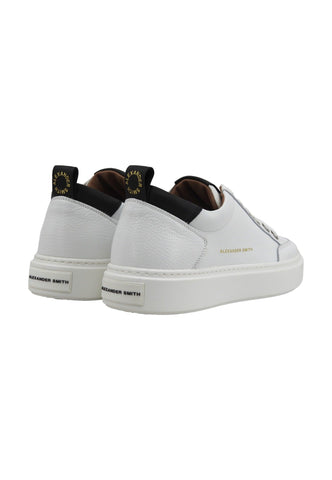 ALEXANDER SMITH Bond Sneaker Uomo White Black BDM3301 - Sandrini Calzature e Abbigliamento