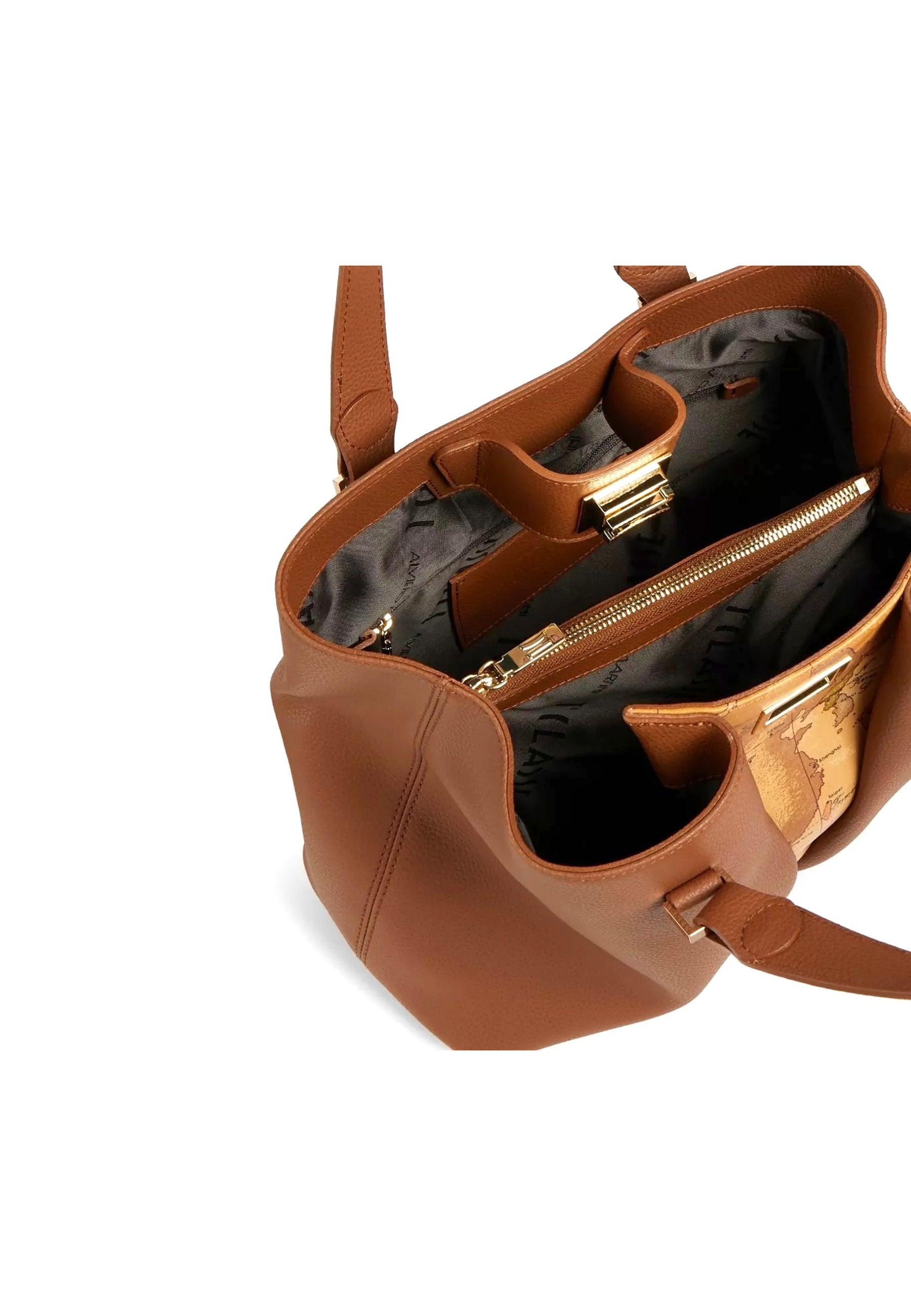 ALVIERO MARTINI 1° CLASSE Borsa Hand Bag Chestnut GT82-8587 - Sandrini Calzature e Abbigliamento