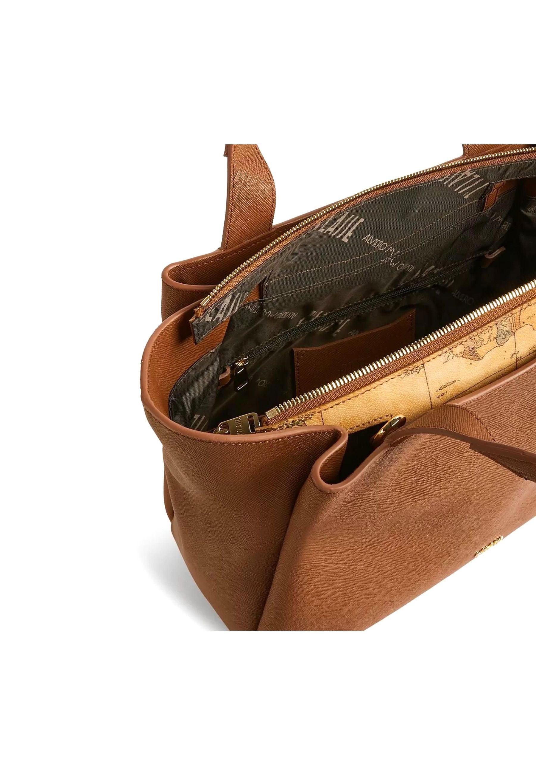 ALVIERO MARTINI 1° CLASSE Borsa Large Chestnut GT32-9407 - Sandrini Calzature e Abbigliamento